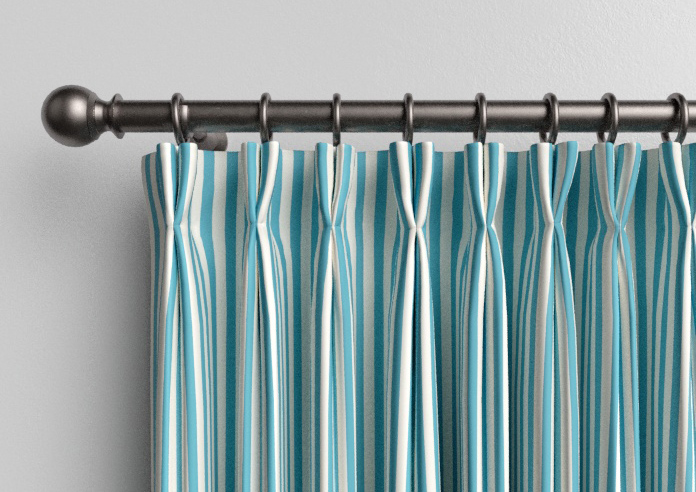 The British Stripe Co. Catherine, Notting Hill No.4 - Made to Measure Curtains - Image 10
